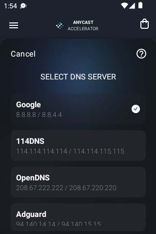 AnyCast加速器怎么用android下载效果预览图
